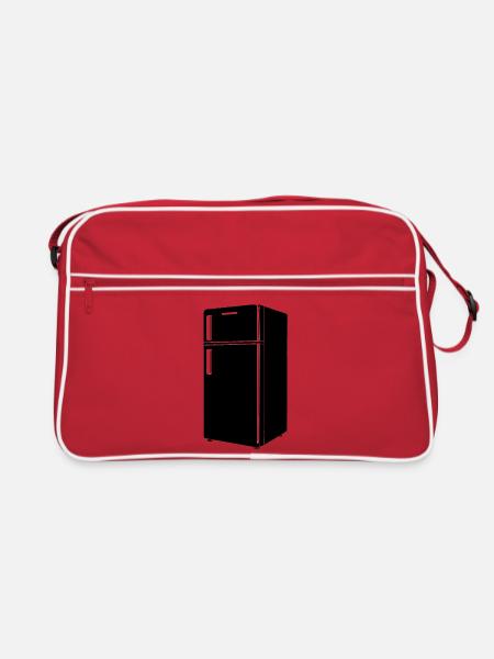 Refrigerator - Retro Bag - red/white - Front