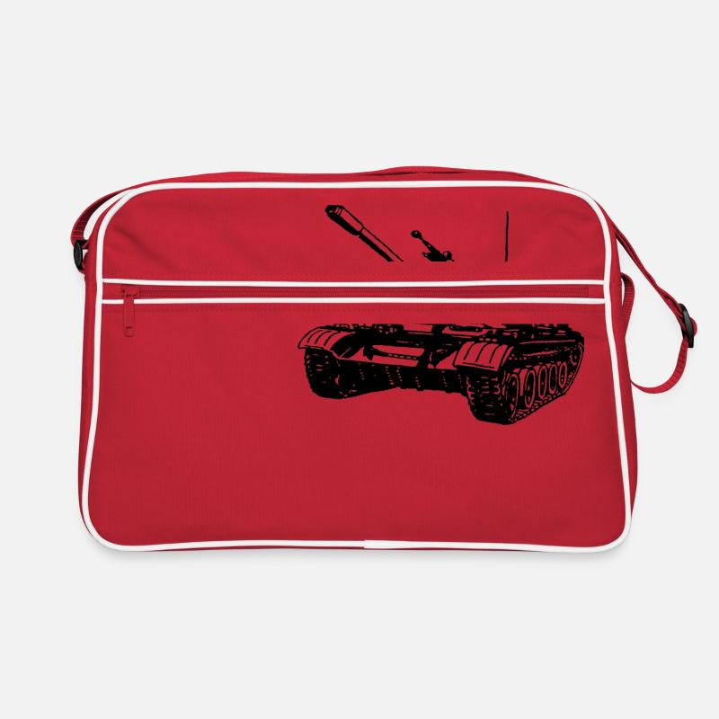 Panzer T55 Russischer Kampfpanzer Retro Tasche