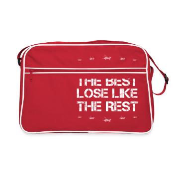 Mess with best loose king queen Black Hawk Heli - Retro Bag - red/white - Front