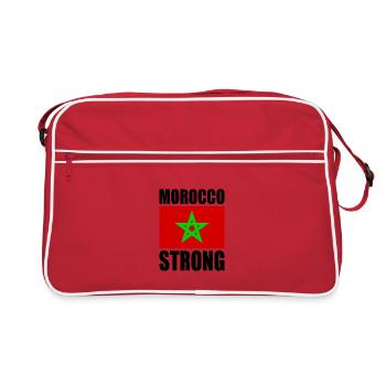 Morocco strong - Sac Retro - rouge/blanc - Devant
