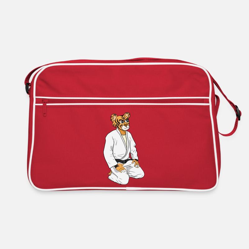 Sei ein Tiger Retro Tasche