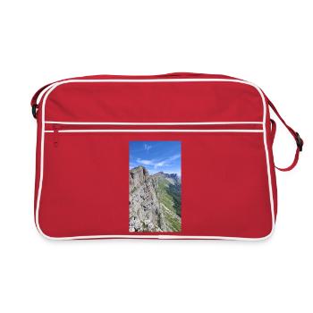 Chaine du Balcon Est du Vercors - Sac Retro - rouge/blanc - Devant