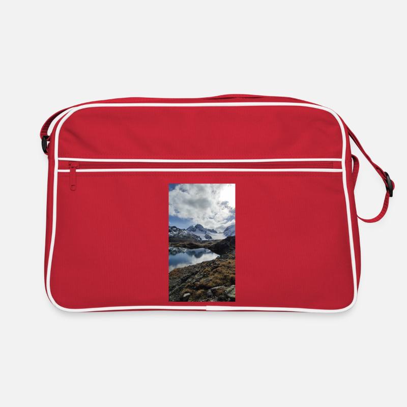 Montagnes enneigées Sac Retro