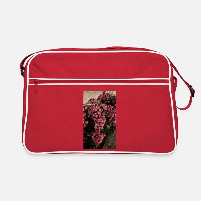 Fleur de rose dans le jardin Sac Retro