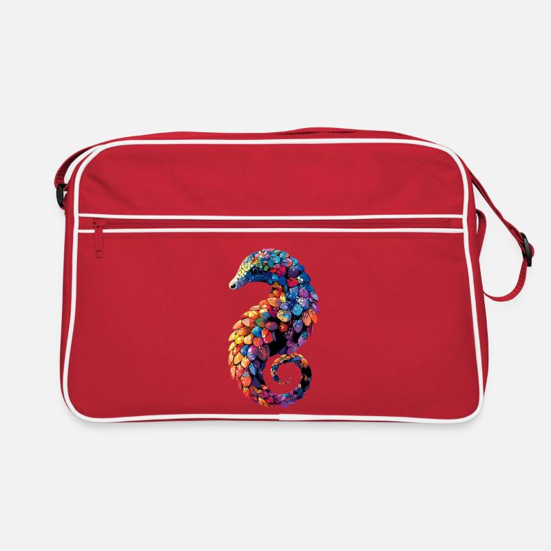 Pangolin Pangolin Pine Cone Pangolins Retro Bag