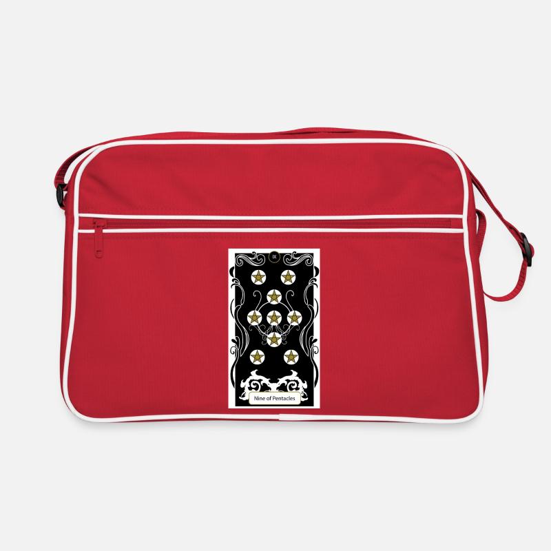 Neuf de Pentacle Sac Retro
