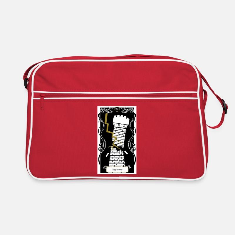 Der Turm Retro Tasche