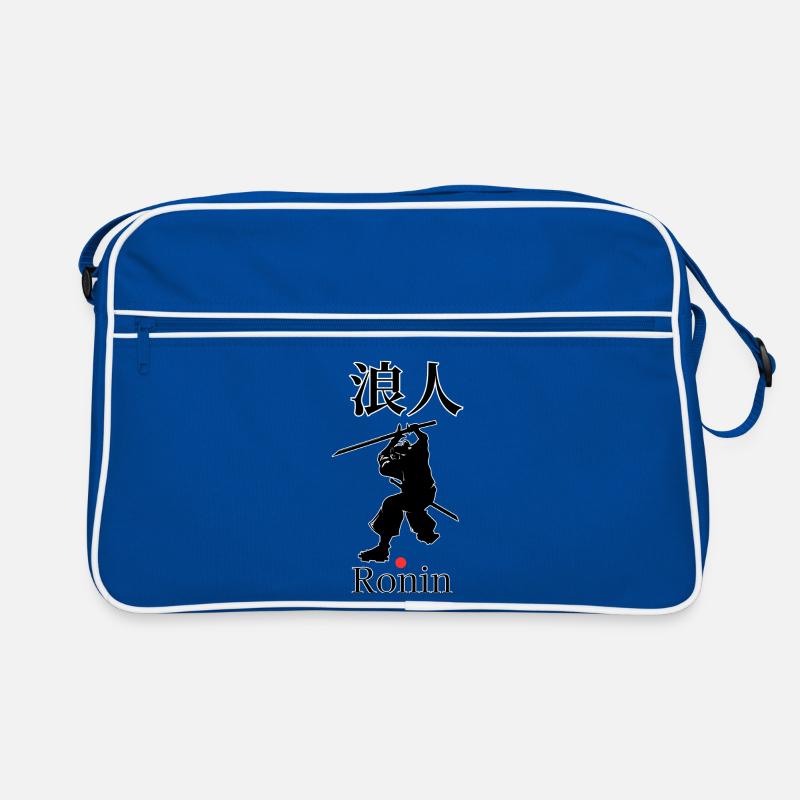 Ronin Samurai Motiv Retro Tasche
