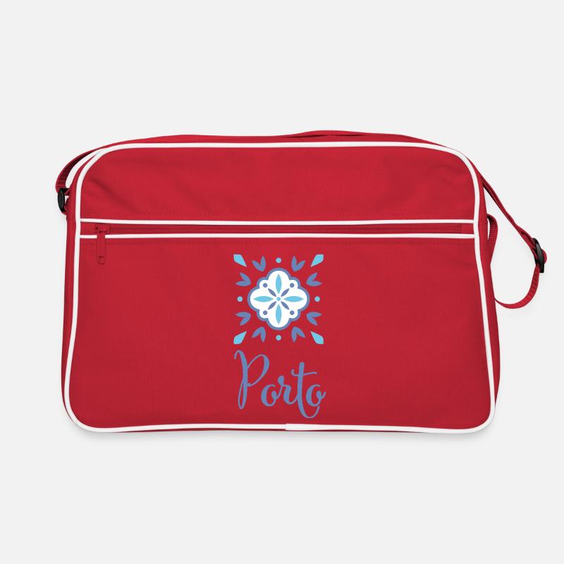 Postage - Retro Bag - red/white