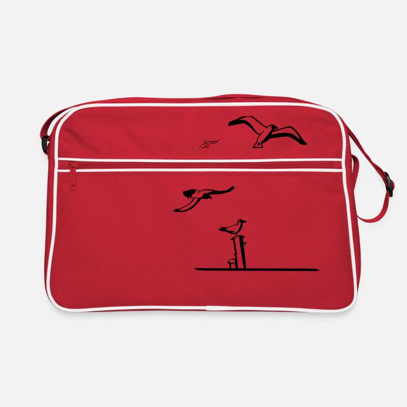 More seagulls Retro Bag