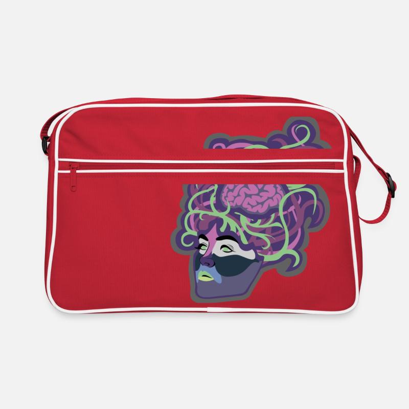 Brain lay Retro Bag