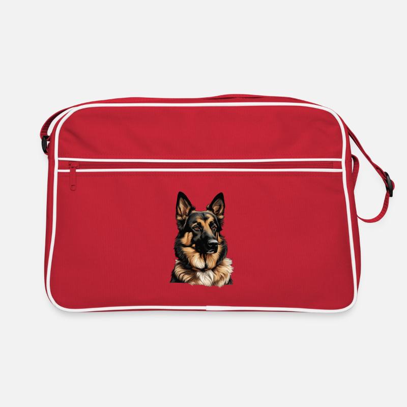chien de berger Sac Retro