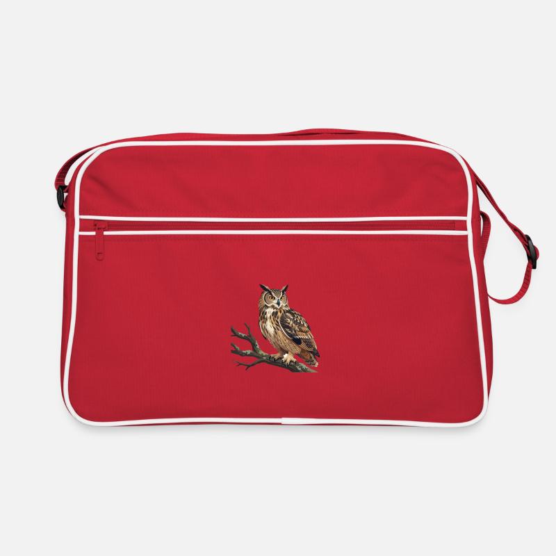 Uhu Eule Retro Tasche