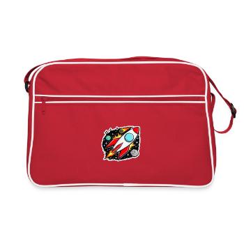 Rocket - Retro Bag - red/white - Front