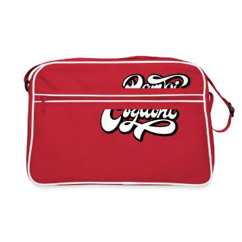 Rompi connards - Sac Retro - rouge/blanc - Devant