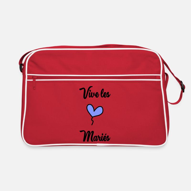 VIVE LES MARIES Sac Retro