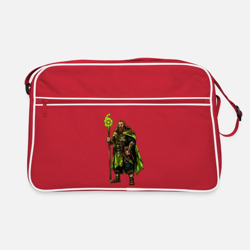 Wikinger Krieger Retro Tasche