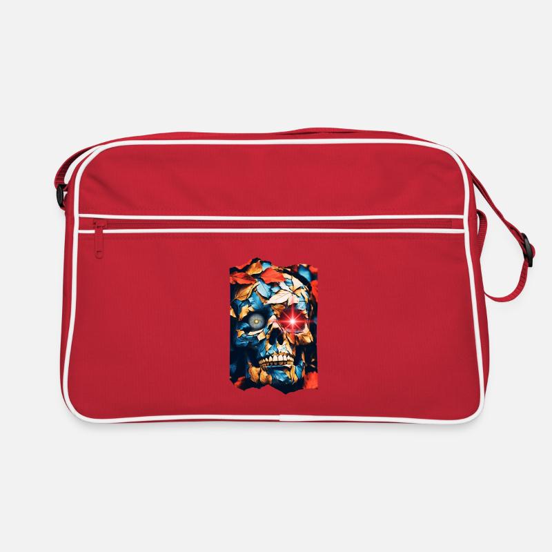 Skull Pop Art Retro Bag