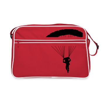 Parachutist - Retro Bag - red/white - Front