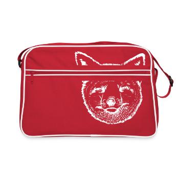 FoxHead Blanc - Sac Retro - rouge/blanc - Devant