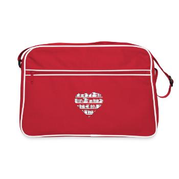 BookLove (Heart-One-Edition) - Sac Retro - rouge/blanc - Devant