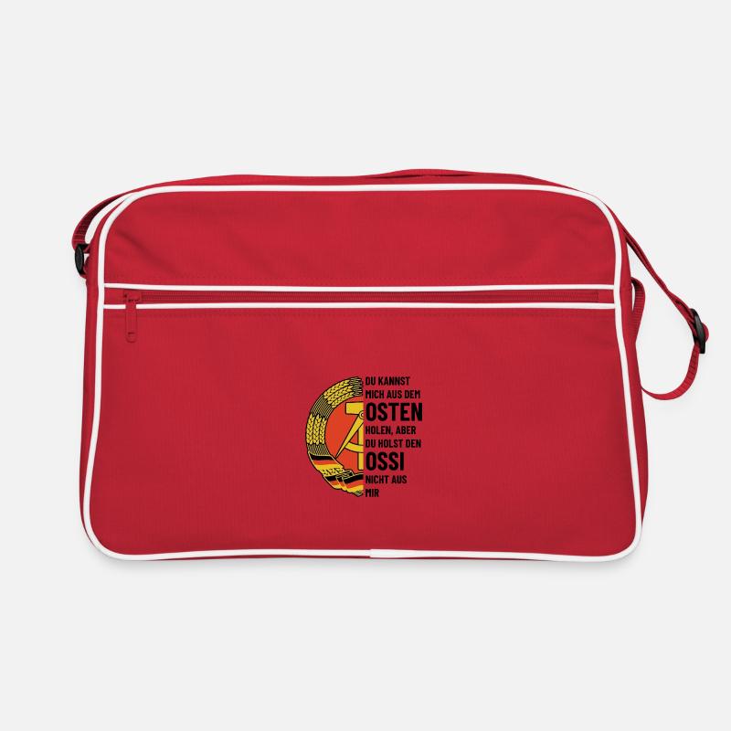DDR Wappen, Osten, Ossi Geschenk Retro Tasche