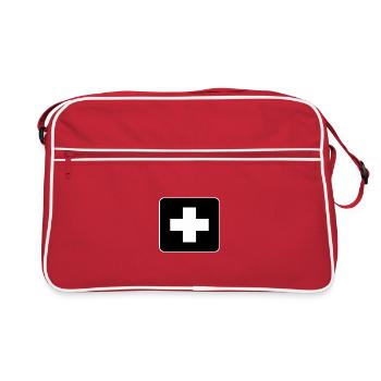 Help - Retro Bag - red/white - Front