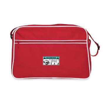 sctikers  - Sac Retro - rouge/blanc - Devant