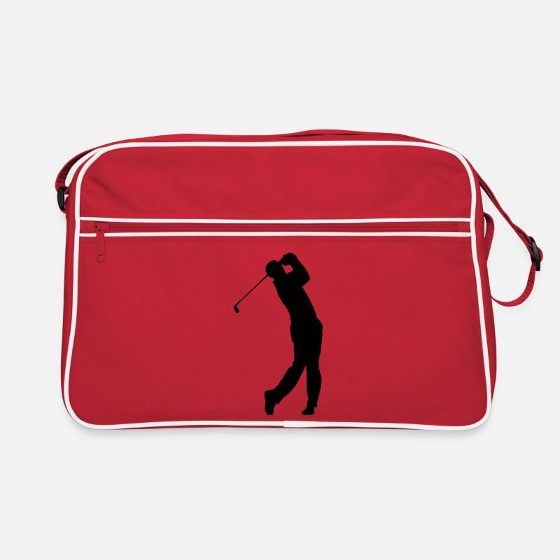 Golfer shadow Retro Bag