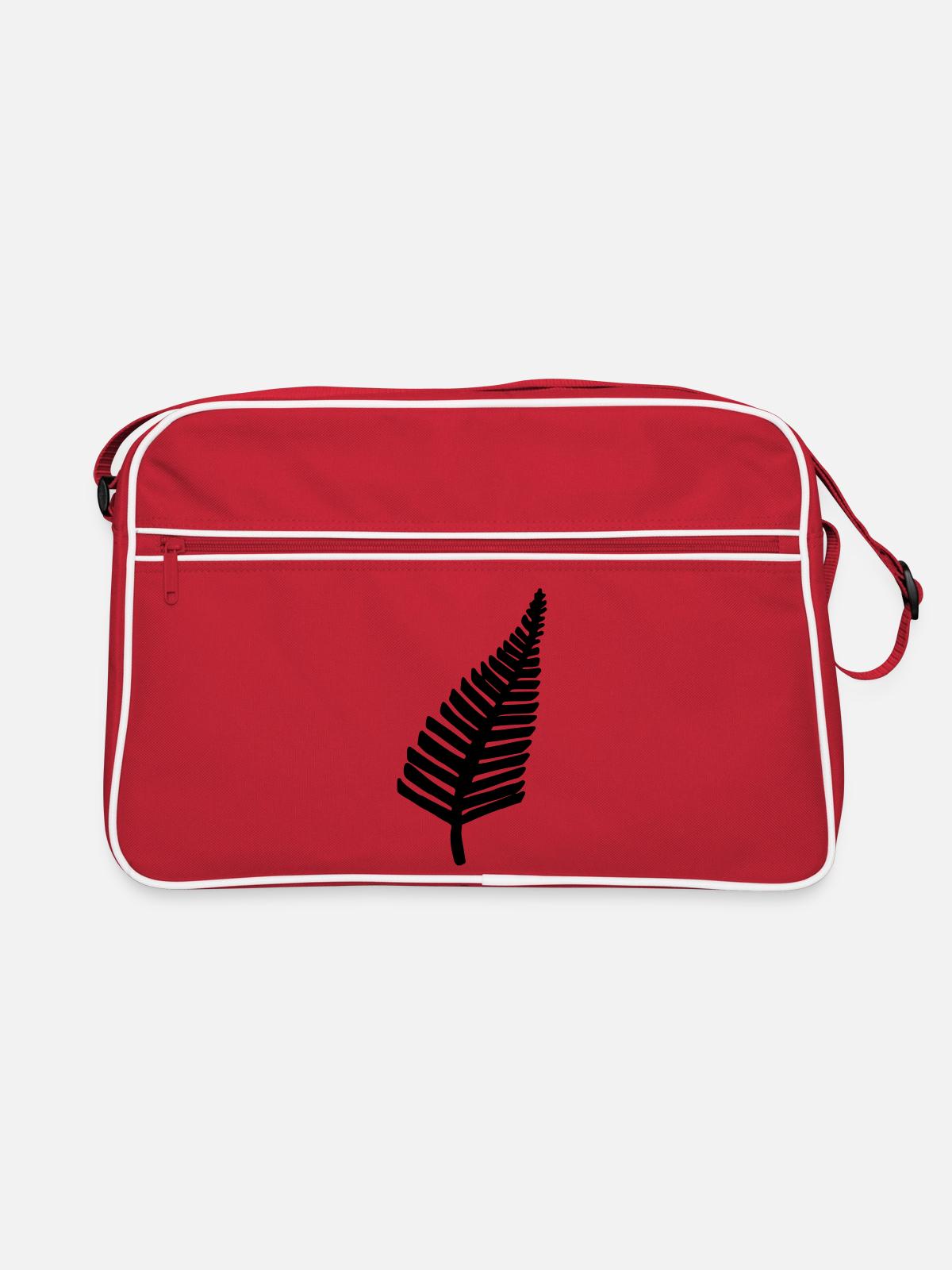 Fern - Retro Bag - red/white - Front