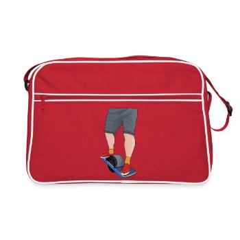 One Life One Ride - Retro Bag - red/white - Front