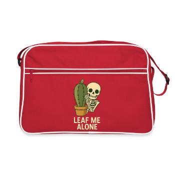 Feuille-moi seul - Sac Retro - rouge/blanc - Devant