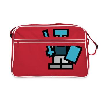 soldat de l’armée soldat chevalier guerre mondiale ww70 - Sac Retro - rouge/blanc - Devant