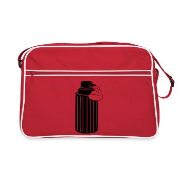 Mousse à raser - Sac Retro - rouge/blanc - Devant