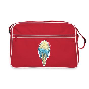 Eiscreme Eis - Retro Bag - red/white - Front