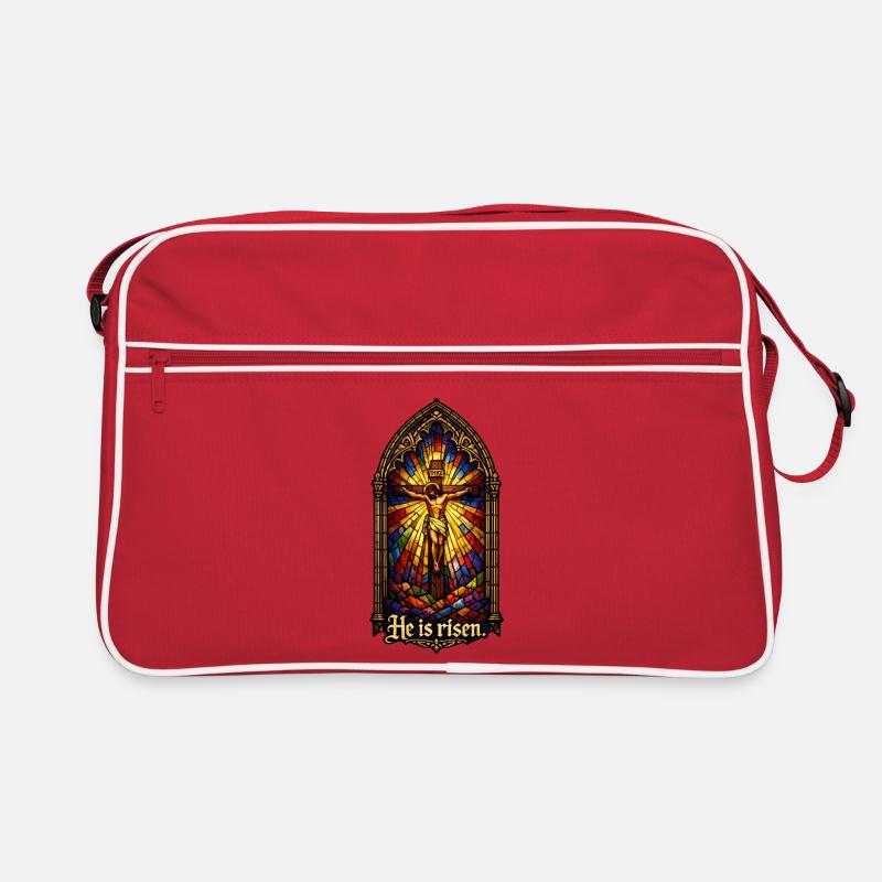 Resurrection He is Risen Easter Jesus Retro Bag