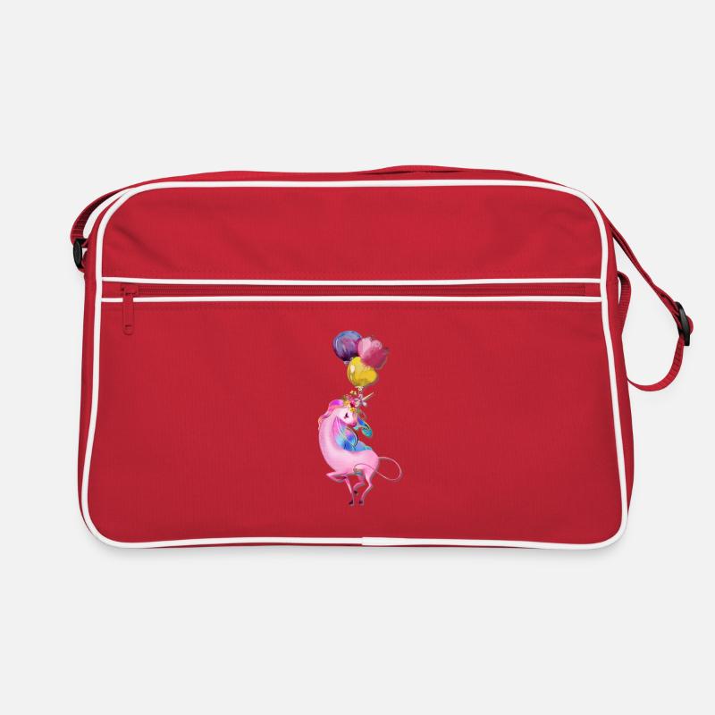 süßes Einhorn Retro Tasche