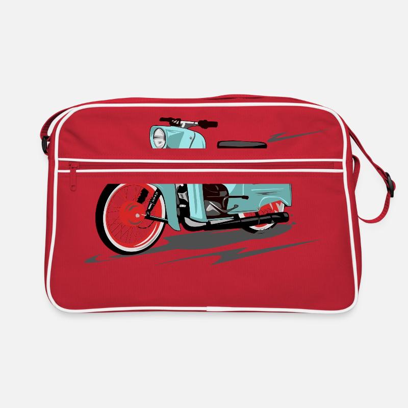Simson Schwalbe mint, peppermint Retro Tasche