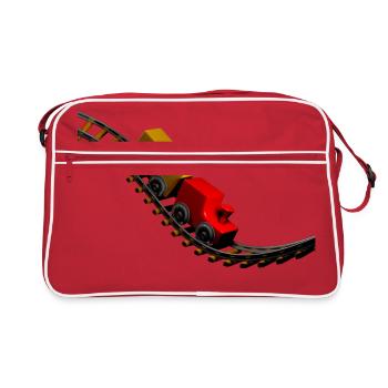 Toy train - Retro Bag - red/white - Front