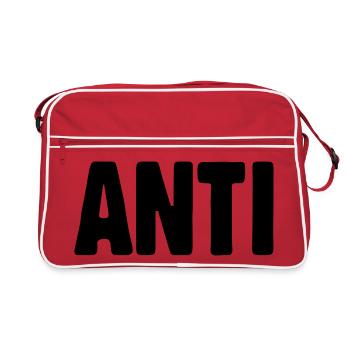 Anti - Retro Tasche - Rot/Weiß - Vorne
