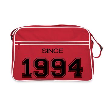 Cadeau d'anniversaire 1994 - Sac Retro - rouge/blanc - Devant