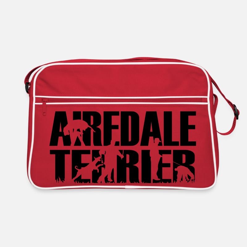 Introduction en bourse Airedale Terrier Schutzhund Sac Retro