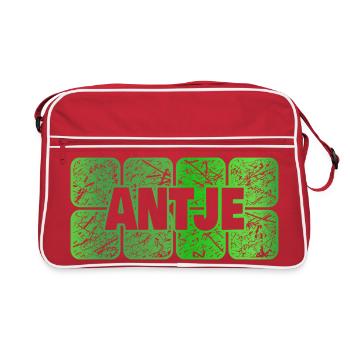 Antje - Retro Bag - red/white - Front