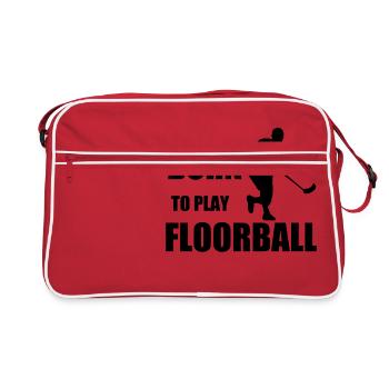 Floorball - Sac Retro - rouge/blanc - Devant