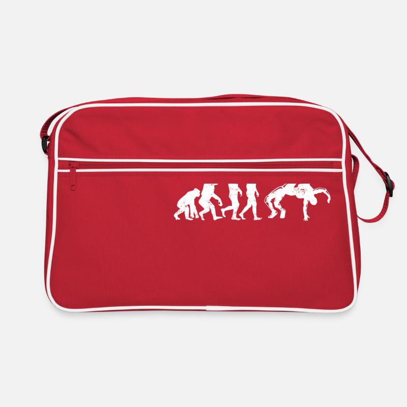 Wrestling Evolution gift wrestling ringer sport Retro Bag