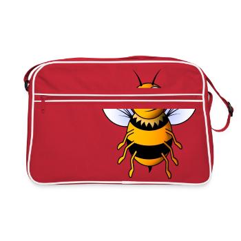 BD Abeille - Sac Retro - rouge/blanc - Devant