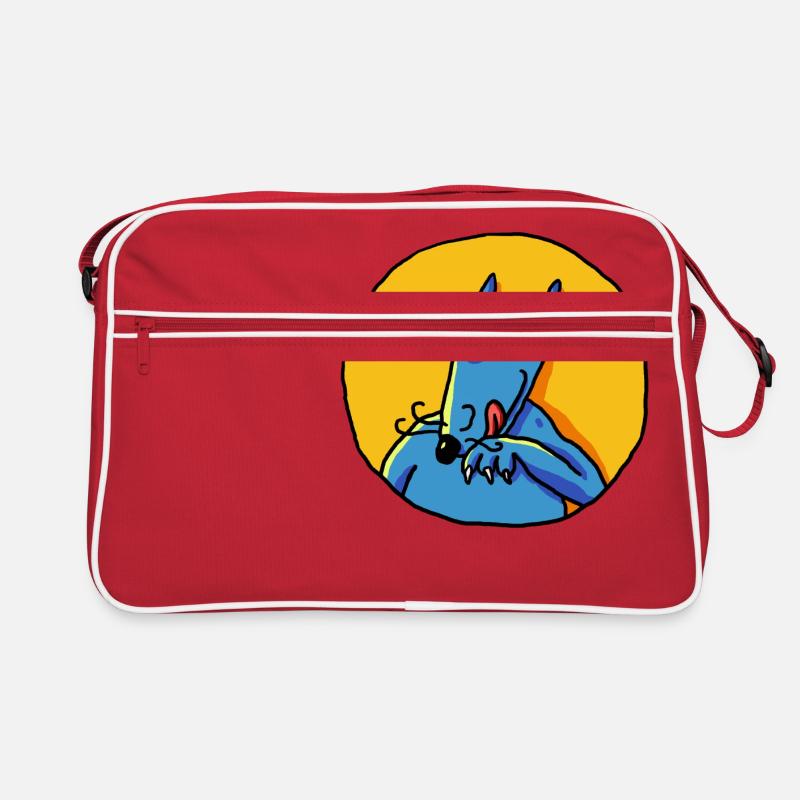 Le loup! Retro Tasche