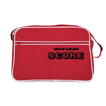 Arcade noir High Score - Sac Retro - rouge/blanc - Devant