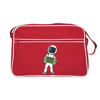 Astronaut - Retro Bag - red/white - Front