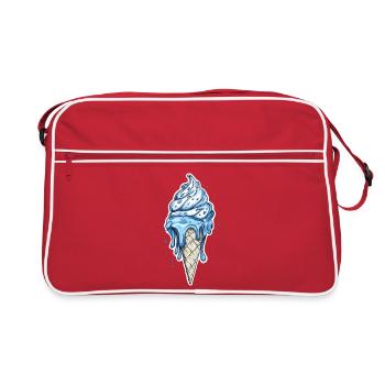 Eiscreme Eis - Retro Bag - red/white - Front